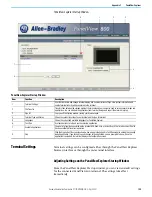 Preview for 139 page of Rockwell Automation Allen-Bradley 2711R-T10T User Manual