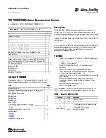 Rockwell Automation Allen-Bradley 45DMS-B8LAT1-D4 Installation Instructions Manual preview