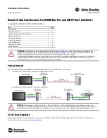 Preview for 1 page of Rockwell Automation Allen-Bradley 6300V-RVLDV-RX Installation Instructions Manual