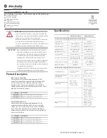 Rockwell Automation Allen-Bradley 800G-ACGK1 Installation Instructions preview