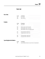 Preview for 147 page of Rockwell Automation Allen-Bradley AADvance T9110 Solutions Handbook