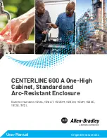 Preview for 1 page of Rockwell Automation Allen-Bradley CENTERLINE 600 User Manual