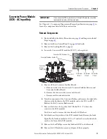 Предварительный просмотр 71 страницы Rockwell Automation Allen-Bradley PowerFlex 700 Drive Frame 9 Installation Instructions Manual