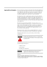 Preview for 3 page of Rockwell Automation ArmorStart Bulletin 280G User Manual