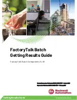 Rockwell Automation FactoryTalk Batch Original Instructions Manual предпросмотр