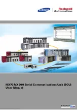 Rockwell Automation Samsung NX-SCU User Manual preview