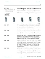 Preview for 59 page of Rockwell Automation SLC 500 Thermocouple Selection Manual