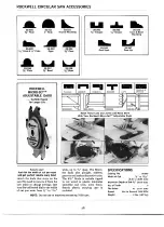 Preview for 18 page of Rockwell 10" Contractors' Saw Instruction Manual