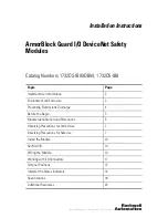 Предварительный просмотр 1 страницы Rockwell 1732DS-IB8 Installation Instructions Manual