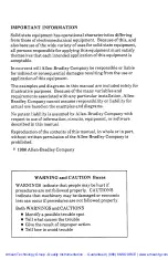 Preview for 3 page of Rockwell Allen-Bradley 1745 Series User Manual