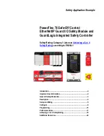 Предварительный просмотр 1 страницы Rockwell GuardLogix Safety Application Manual