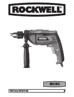 Предварительный просмотр 1 страницы Rockwell RD3165 Manual