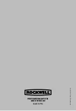 Preview for 16 page of Rockwell RG8166 Manual