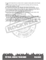 Предварительный просмотр 3 страницы Rockwell RG8280 Safety And Operating Manual