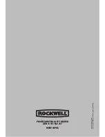 Предварительный просмотр 12 страницы Rockwell RG8280 Safety And Operating Manual