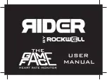 Rockwell RIDER GAME FACE User Manual preview