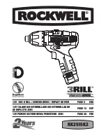 Предварительный просмотр 1 страницы Rockwell RK2515K2 Manual