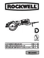 Rockwell RK3441K User Manual preview