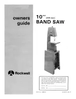 Preview for 1 page of Rockwell Rockwell 1088294 Owner'S Manual