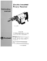 Preview for 1 page of Rockwell Rockwell 601 Instruction Manual