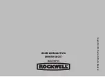 Preview for 12 page of Rockwell RW9897 Manual