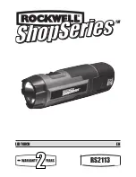 Preview for 1 page of Rockwell ShopSeries RS2113 User Manual