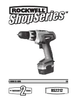 Rockwell ShopSeries RS2212 Manual предпросмотр