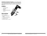 Preview for 2 page of Rockwood 31817 Instructions Manual