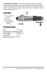 Preview for 2 page of Rockwood 31831 Instructions Manual