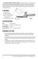 Preview for 2 page of Rockwood 31873 Instructions Manual