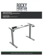 Preview for 1 page of Rocky Mountain Element ALN-LTM-2L2S-1M Series Assembly And Instructions