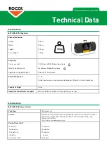 Предварительный просмотр 3 страницы Rocol EASYLINE EDGE Line Marking System Technical Data Manual