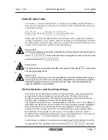 Предварительный просмотр 17 страницы Rocom Doortello Business FW T2.05W2.04 User Manual