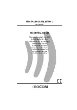 Rocom DOORTELLO LCD User Manual preview