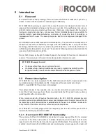 Preview for 9 page of Rocom EC II GSM SE User Manual