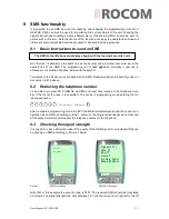 Предварительный просмотр 32 страницы Rocom EC II GSM SE User Manual