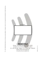 Предварительный просмотр 24 страницы Rocom GSM500.GC User Manual