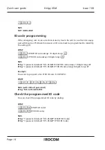 Preview for 14 page of Rocom HELPY GSM Quick User Manual