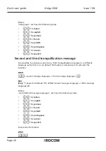 Preview for 24 page of Rocom HELPY GSM Quick User Manual