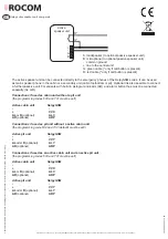 Предварительный просмотр 2 страницы Rocom Helpy User Manual