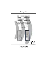 Rocom MD PBX KEY CW AV User Manual preview