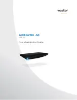 Предварительный просмотр 1 страницы Rocstor AIRHAWK A3 Quick Installation Manual