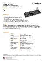 Preview for 1 page of Rocstor KS20T Manual