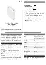 Предварительный просмотр 1 страницы Rocstor Premium 100W Smart USB-C User Manual