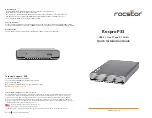 Preview for 1 page of Rocstor Rocpro P33 Quick Installation Manual