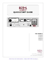 Preview for 2 page of ROD-L M100AVS5 Quick Start Manual