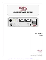 Preview for 2 page of ROD-L M100DC Quick Start Manual