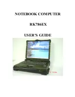 Roda RK786EX User Manual предпросмотр