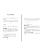 Rodania ETA 2824-2 User Manual предпросмотр