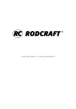 Preview for 62 page of RODCRAFT 8951000046 Manual